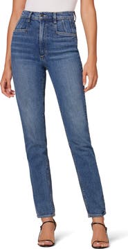 Favorite Daughter The Jordie Super High Waist Straight Leg Jeans