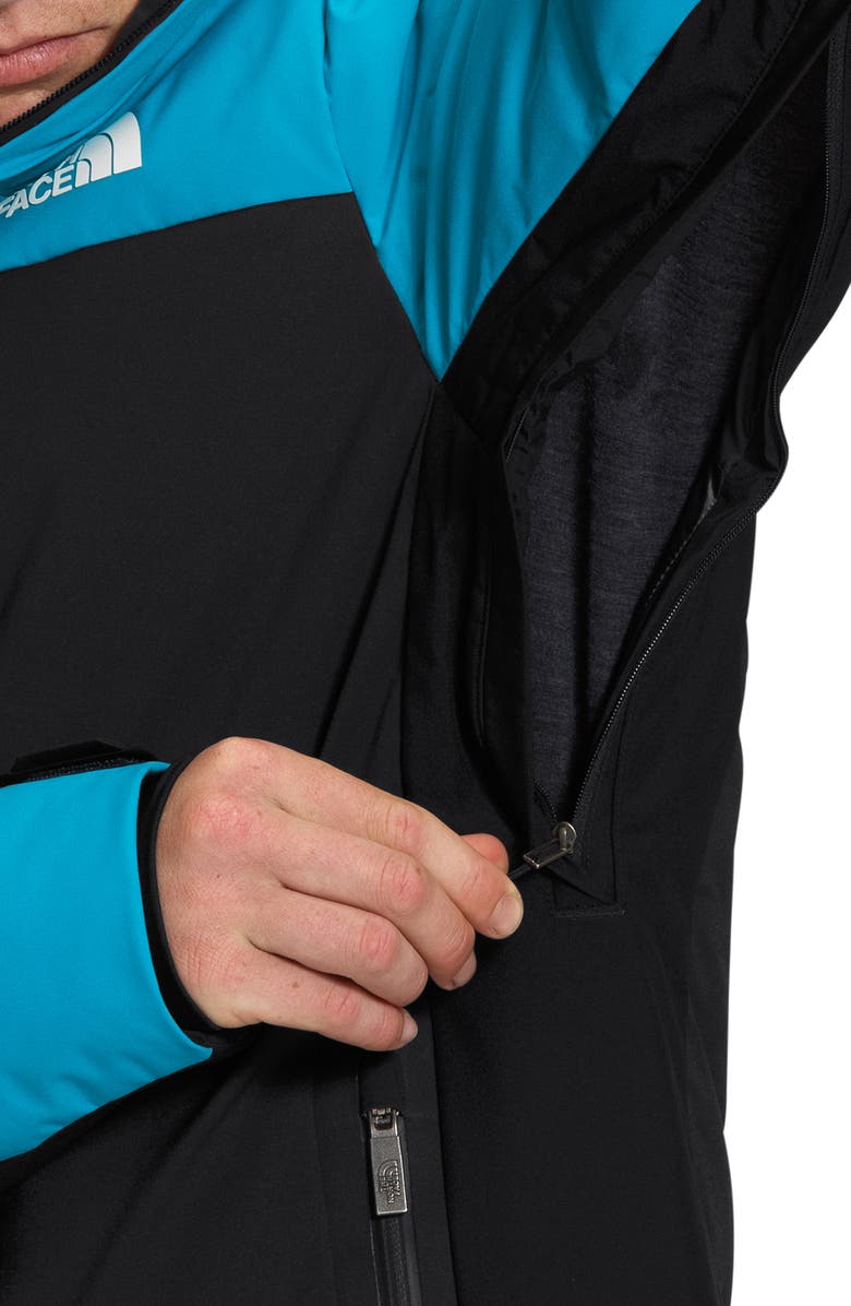 The North Face Bellion Water Repellent 700 Fill Power Down Puffer Jacket, Alternate, color, 