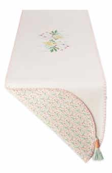 Design Imports Spring Bunny Embellished Table Runner
