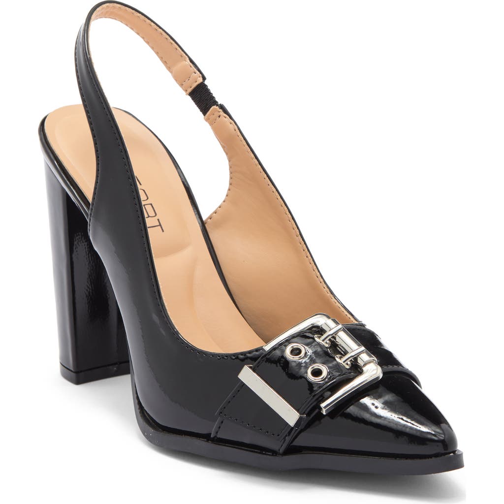 Wild Diva Lounge Amore Slingback Pump In Black