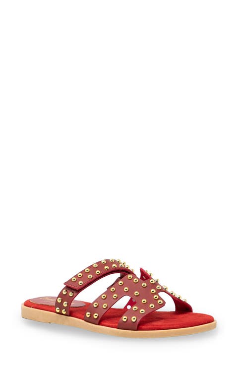 Khari Studded Slide Sandal (Women)