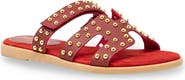 CHASE AND CHLOE Khari Studded Slide Sandal