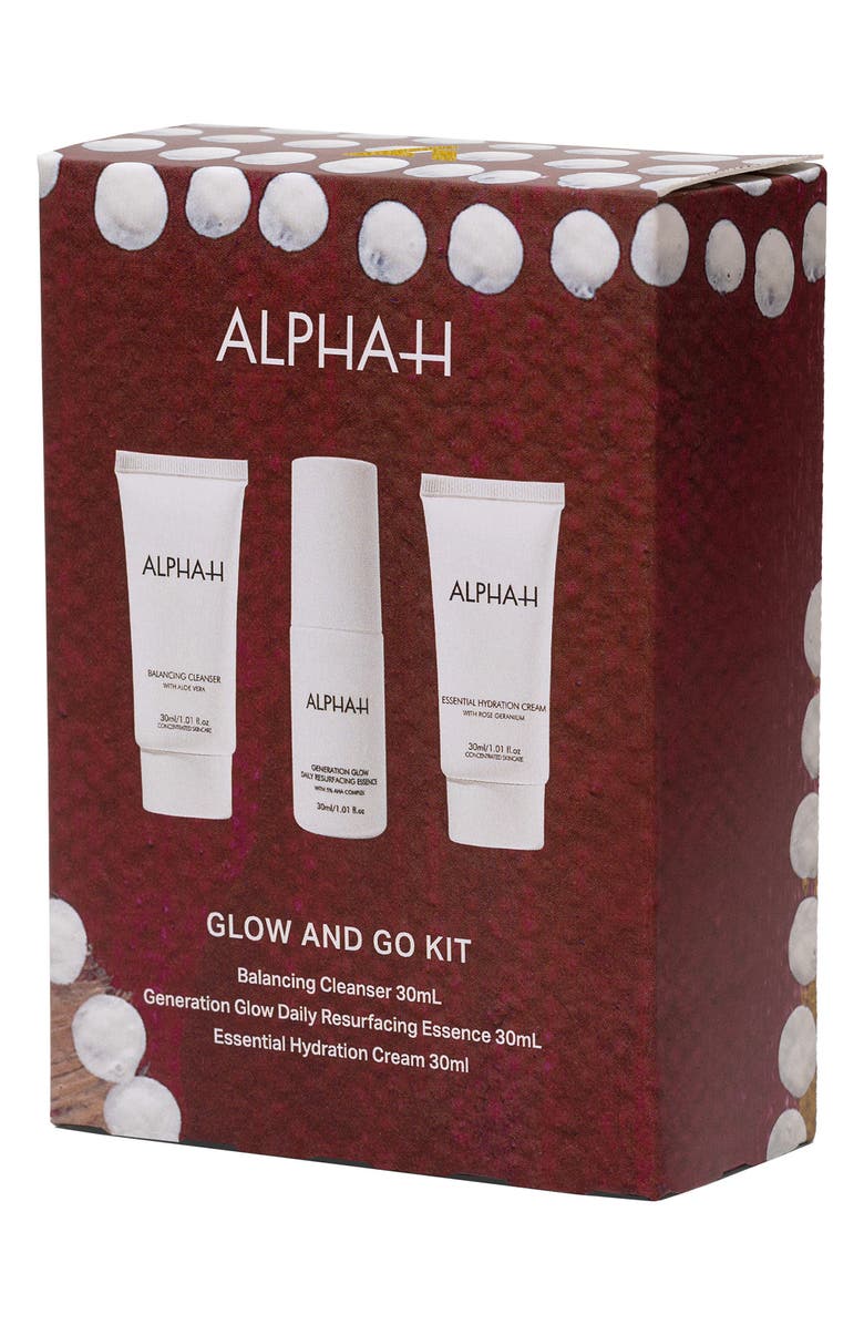 Alpha-H Glow & Go Kit (Limited Edition) $65 Value, Alternate, color, 