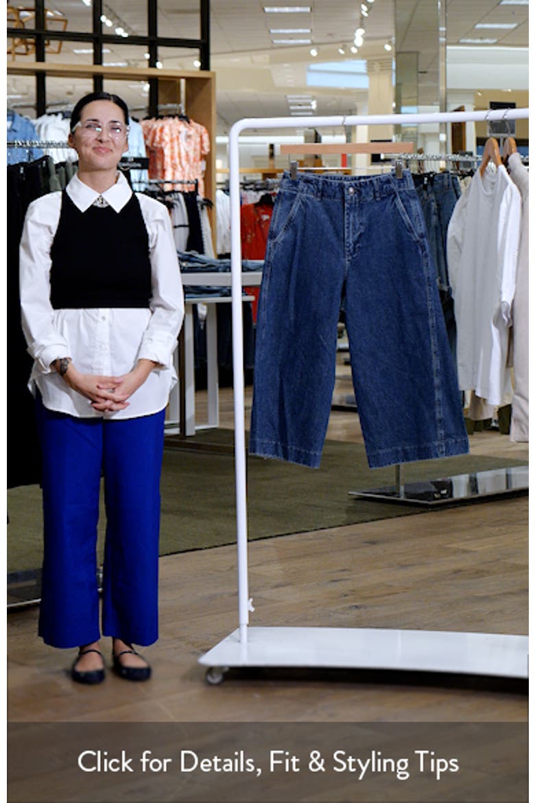 Jamie High Waist Culotte Jeans video