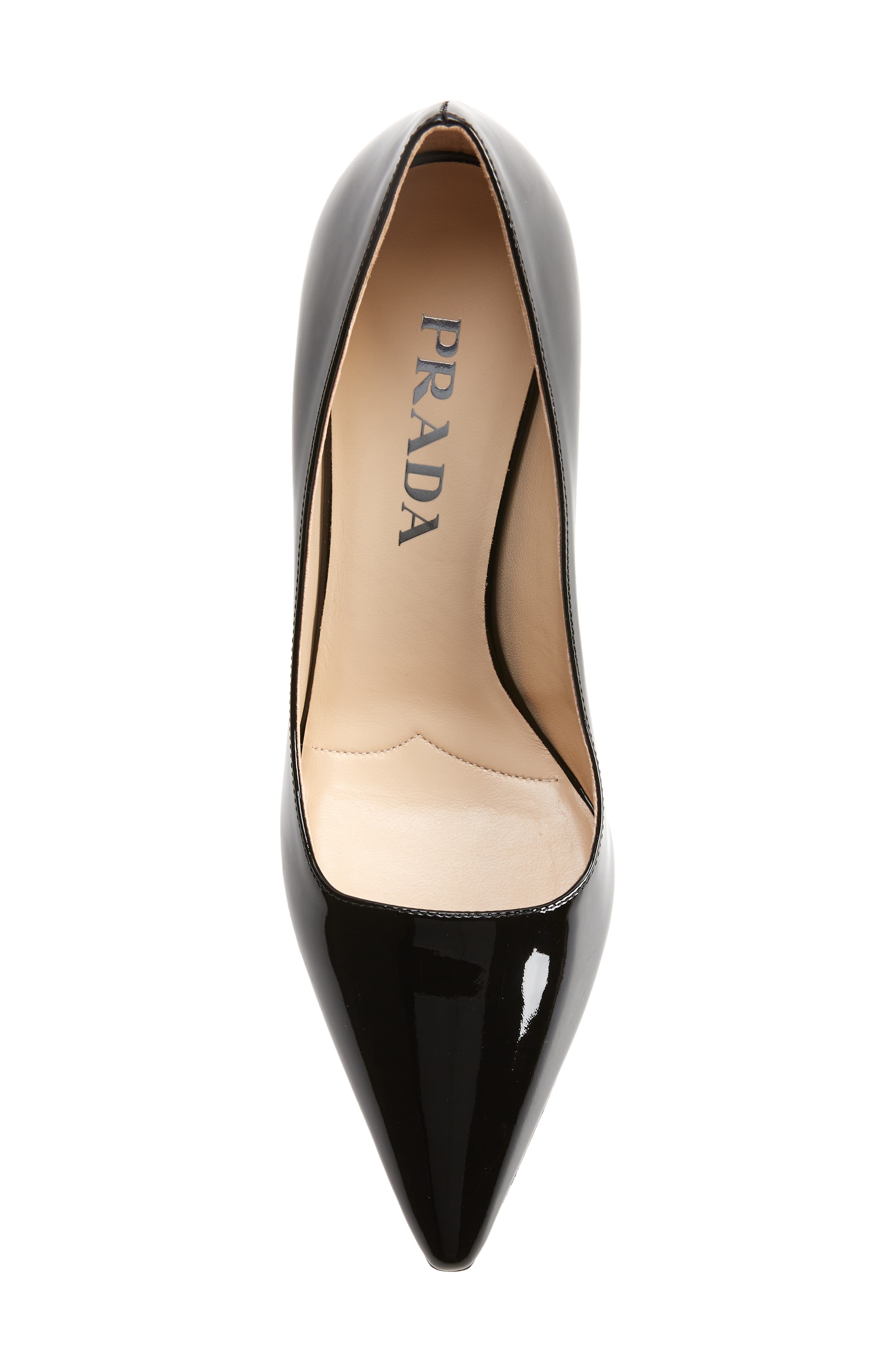 Prada Pointed Toe Pump, Alternate, color, 