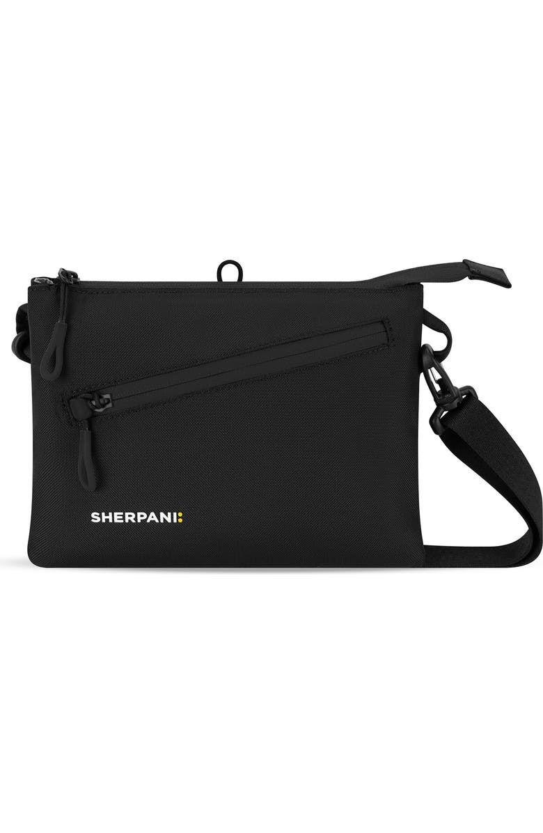 Sherpani Zoom Small Crossbody Bag, Main, color, Raven