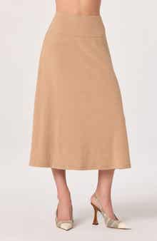 ASTR the Label Knit Midi Skirt
