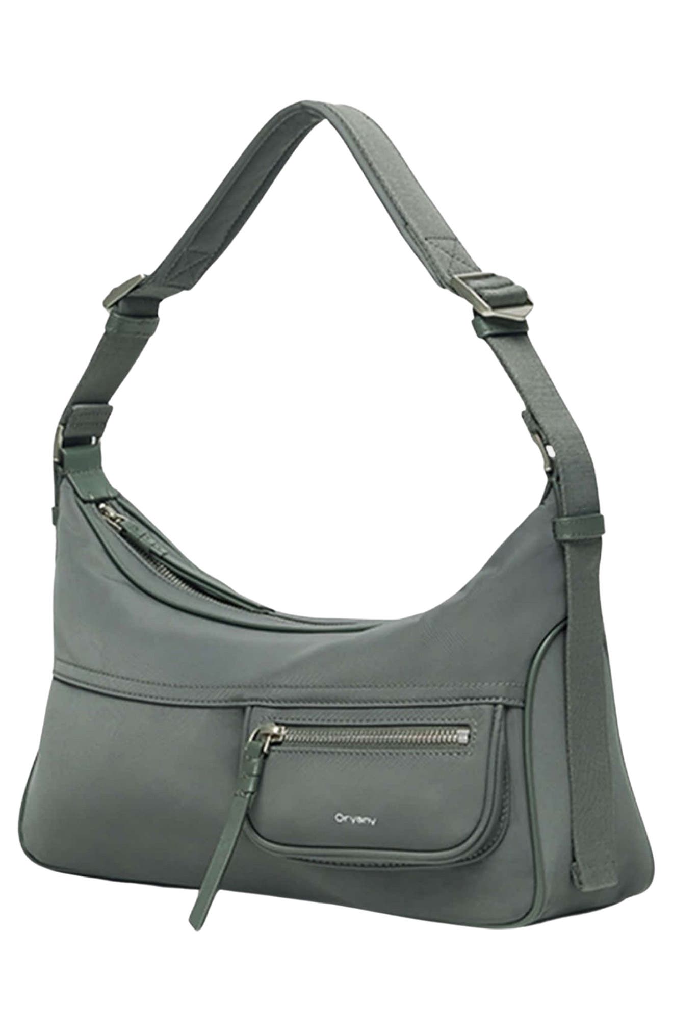 Oryany Dekker Nylon Shoulder Bag, Alternate, color, Urban Grey