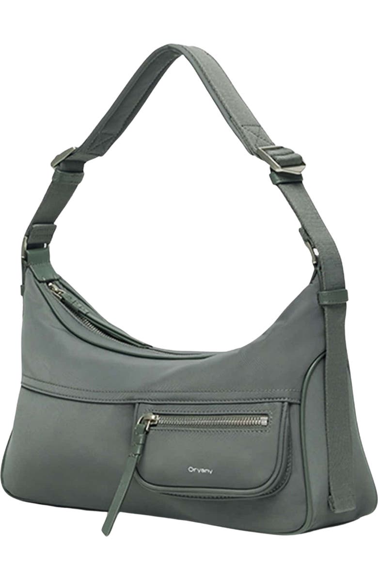 Oryany Dekker Nylon Shoulder Bag, Alternate, color, Urban Grey