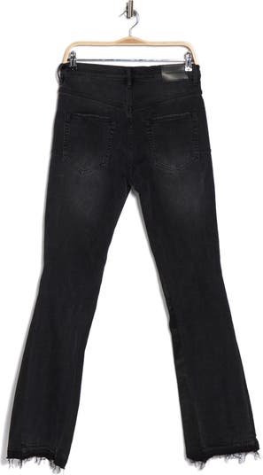 Double Panel Flare Blowout Jeans