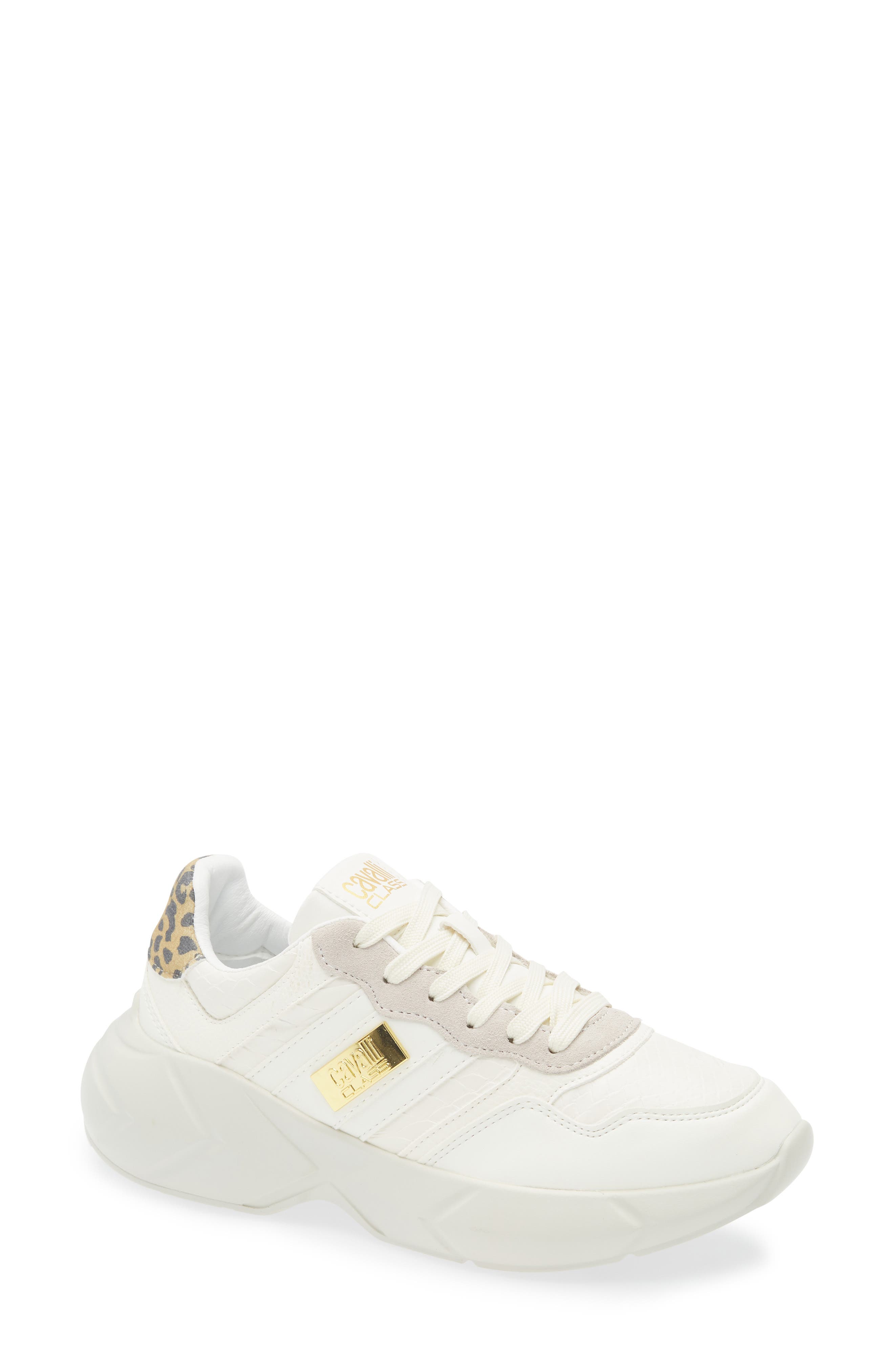 Roberto Cavalli Jilly Sneaker, Main, color, 