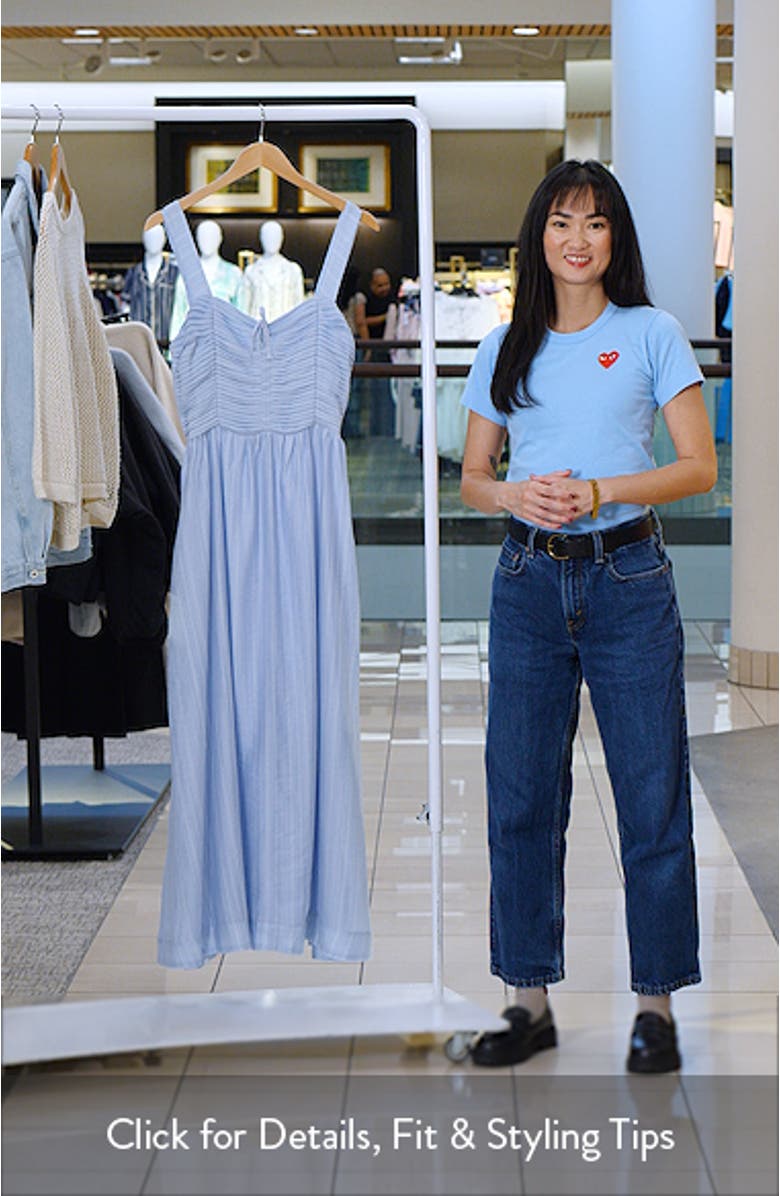 The Pretty Pintuck Sleeveless Maxi Dress, sales video thumbnail