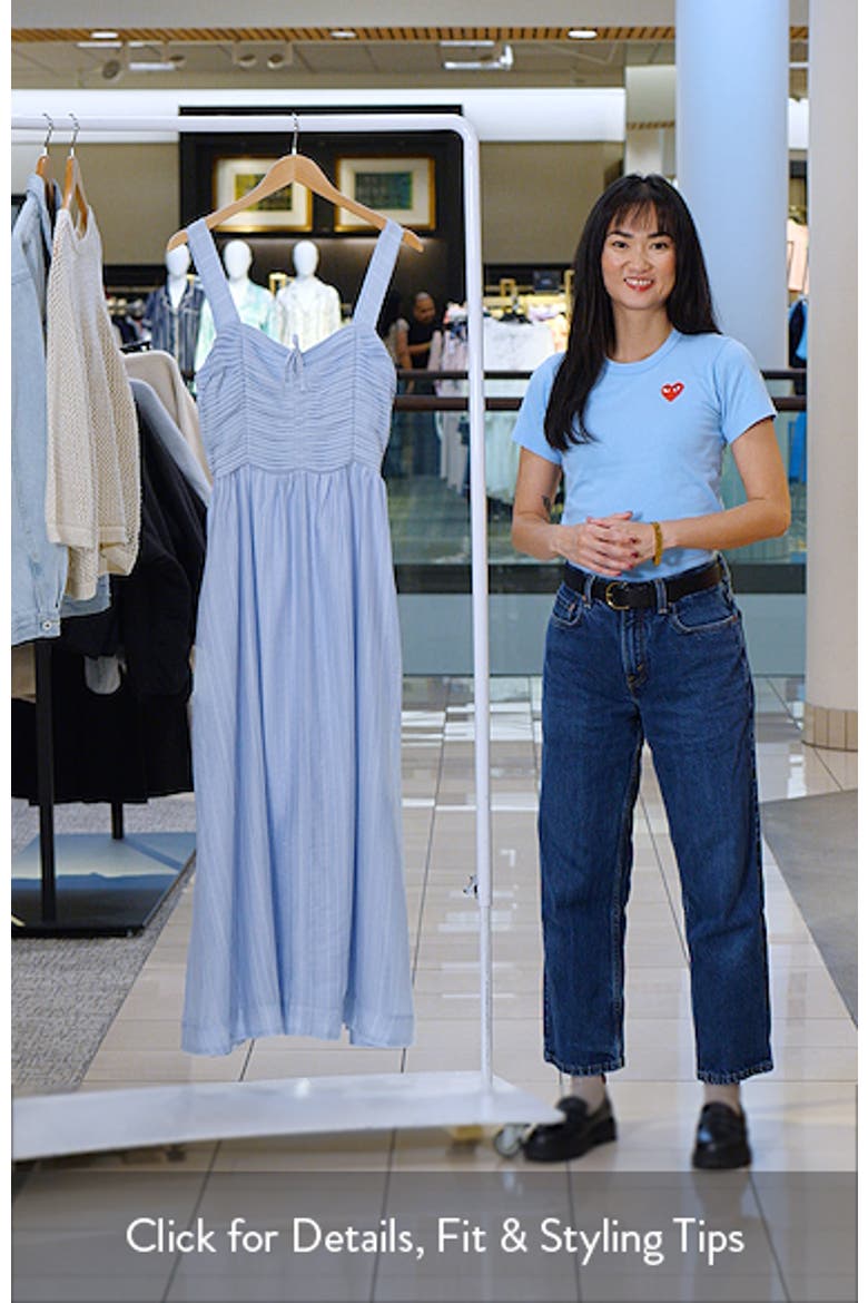 The Pretty Pintuck Sleeveless Maxi Dress video