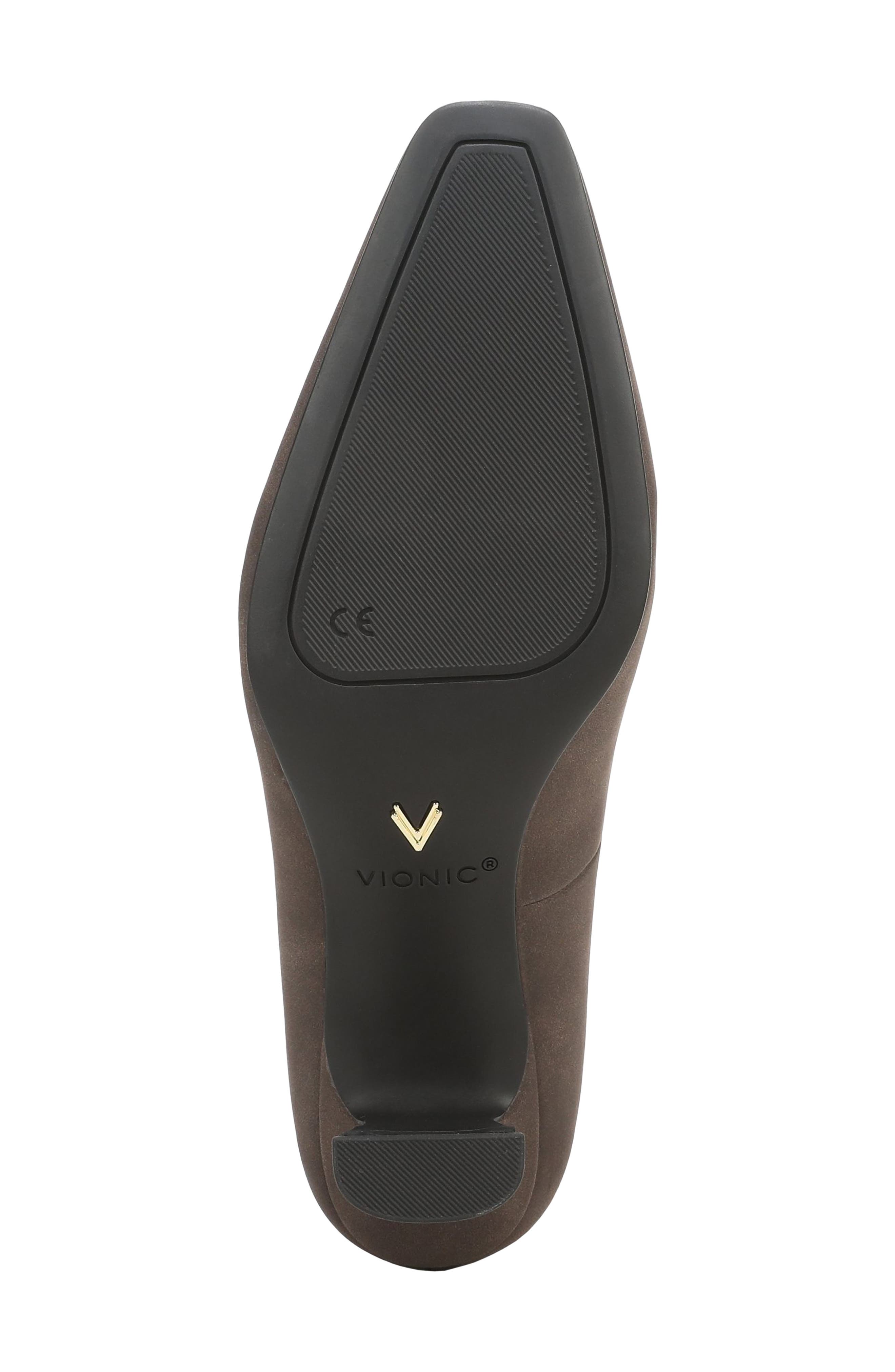 Saylor Faux Leather Pump, Alternate, color, CHOCOLATE