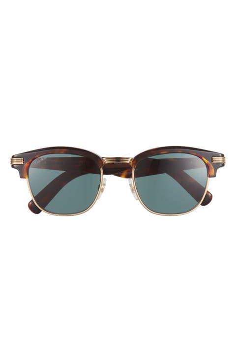 52mm Round Sunglasses