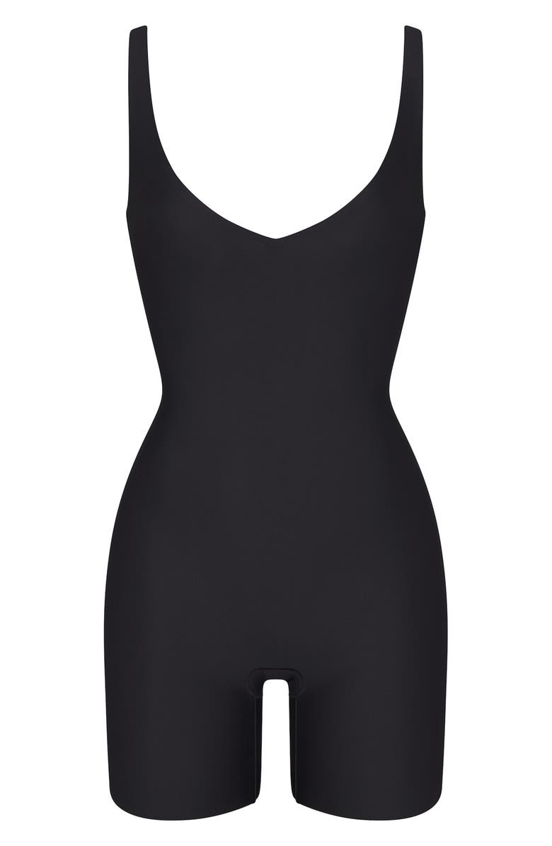 SKIMS Body Plunge Mid Thigh Bodysuit, Alternate, color, 
