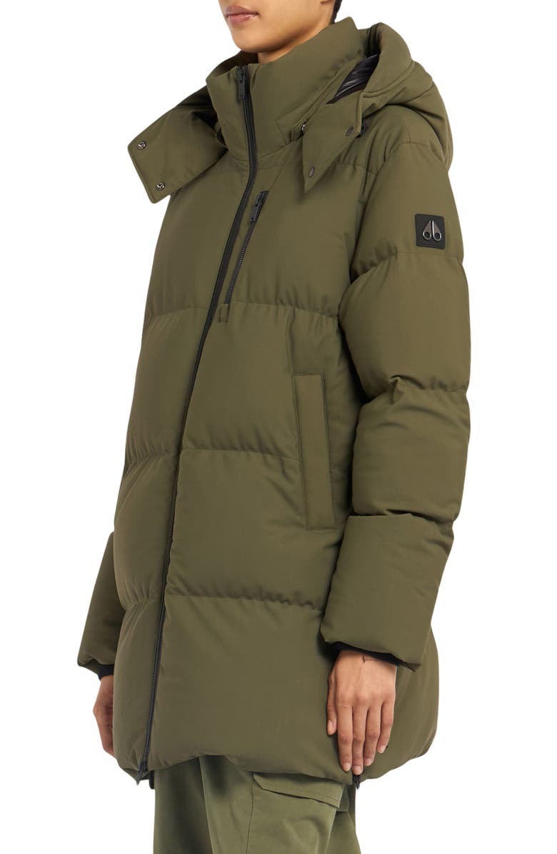 Moose Knuckles Chelia 3Q Water Repellent & Wind Resistant 800 Fill Power Down Puffer Jacket, Alternate, color, 