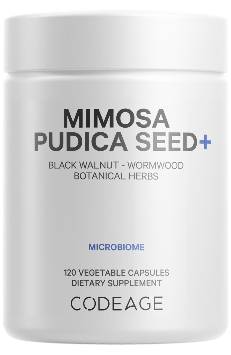 Codeage Organic Mimosa Pudica Seeds Supplement, Main, color, White