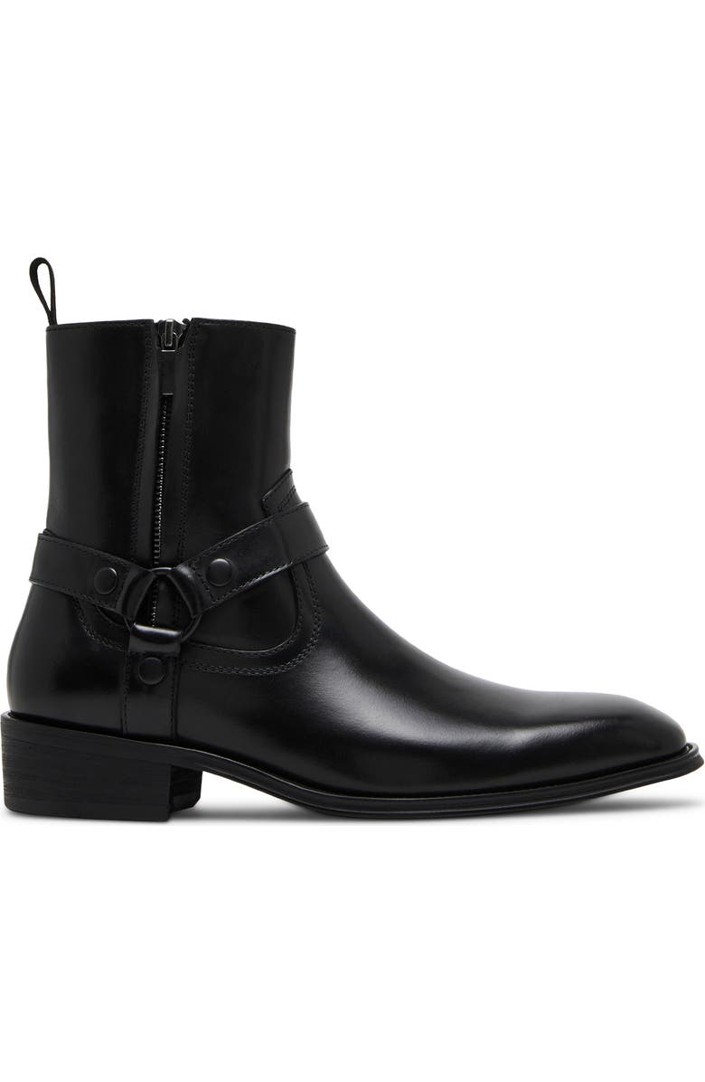 Steve Madden Essen Harness Boot, Alternate, color, Black Leather