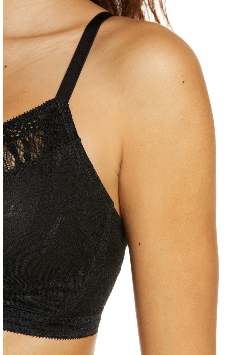 Sleek & Lace Beautifull Bralette, Alternate, color, BLACK