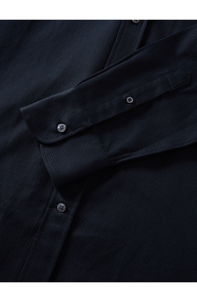 Robert Talbott Harrison Button Down Pique Shirt, Alternate, color, Black