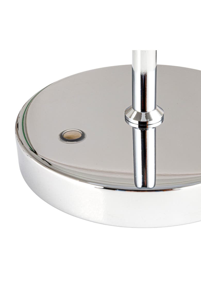 Metal LED Rechargeable Table Lamp with Touch Sensor, Silver Finish, Alternate, color, Chrome