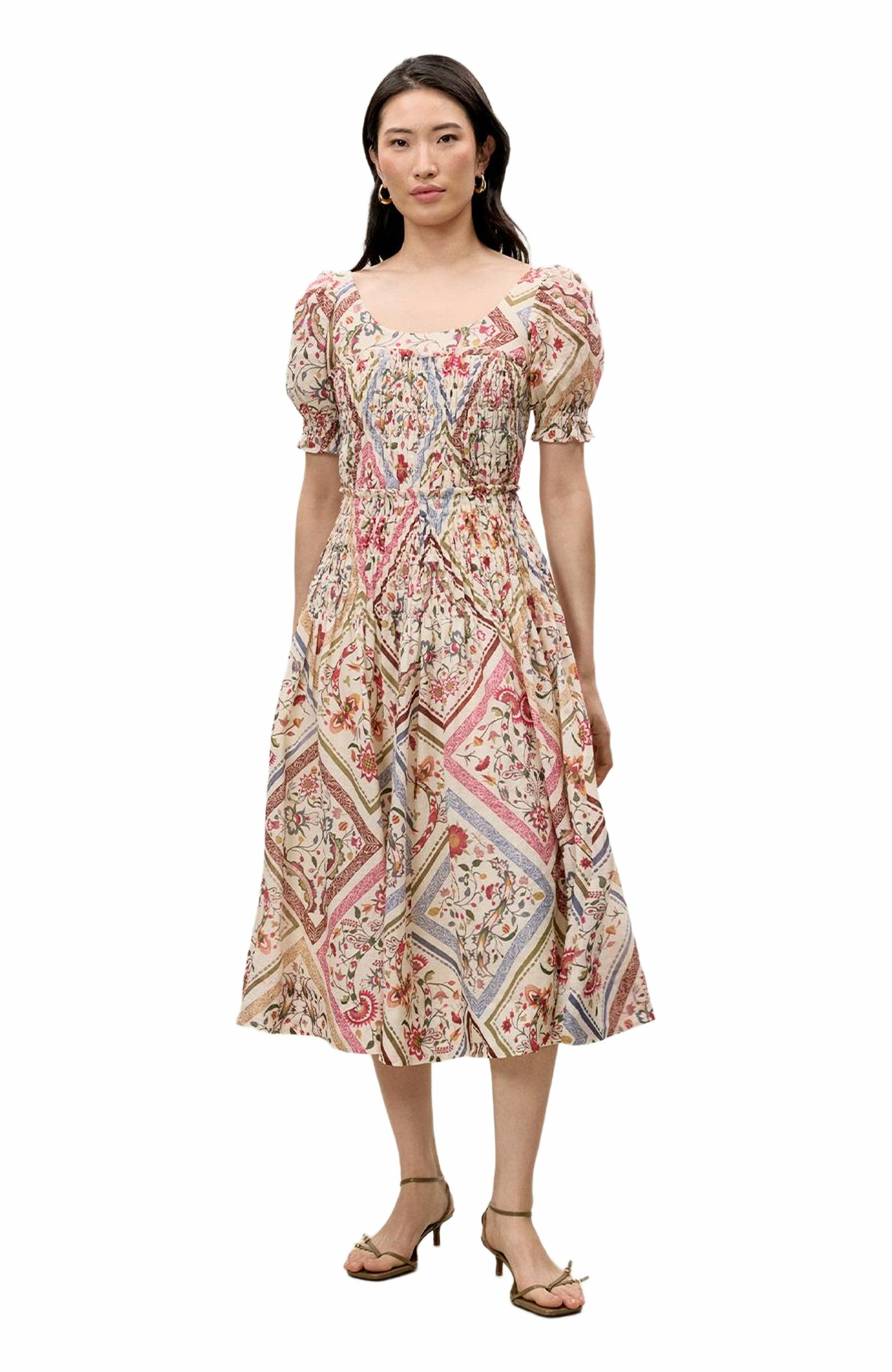 selected MONTAGE FLORAL IVORY COMBO