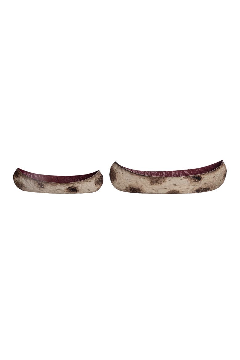 Canoe Large and Medium Figurines Set 2, Main, color, Beige