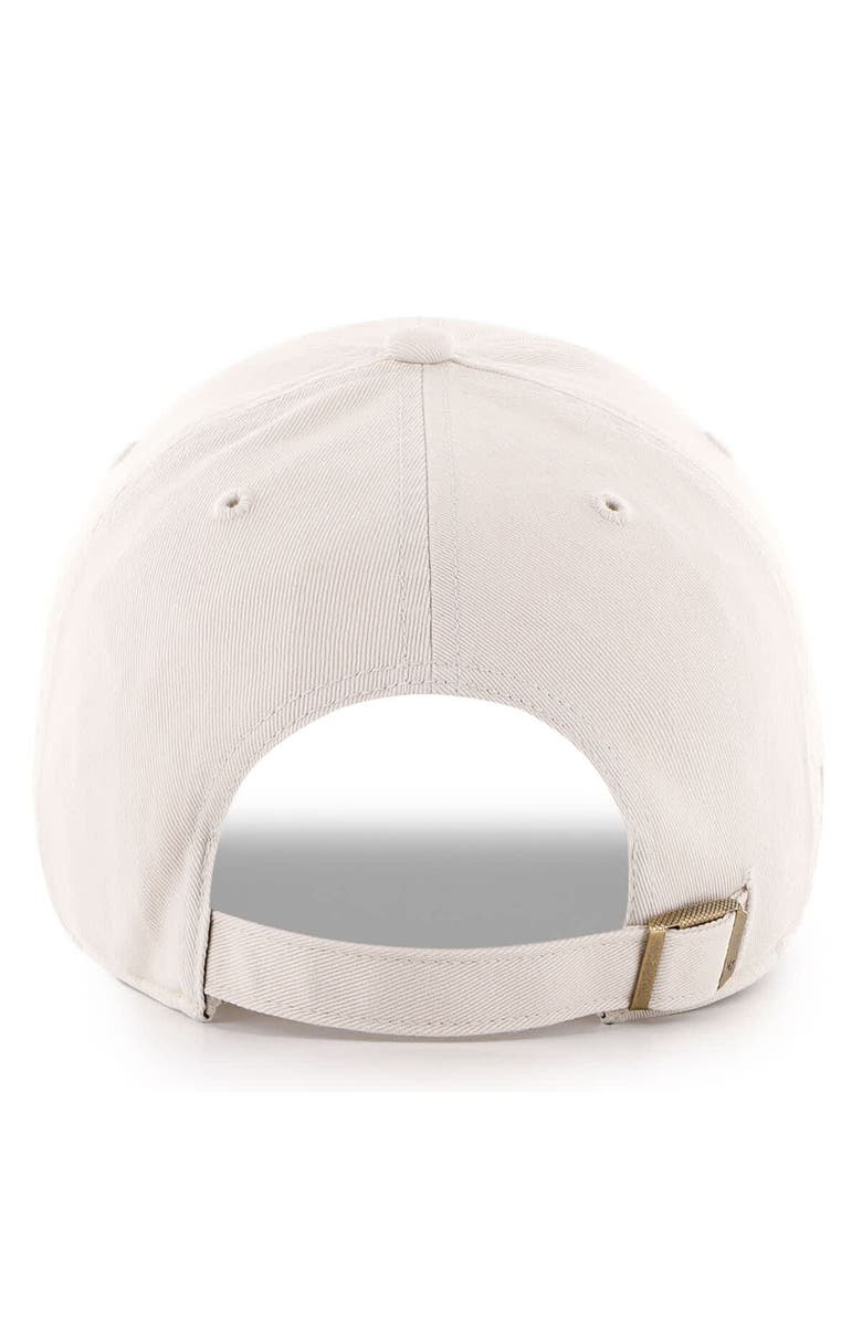 '47 Men's '47 Cream Auburn Tigers Grand Stand Clean Up Adjustable Hat, Alternate, color, 