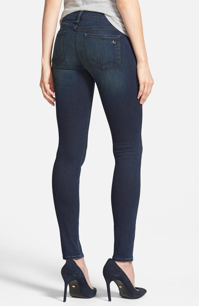 rag & bone/JEAN 'The Skinny' Jeans, Alternate, color, 