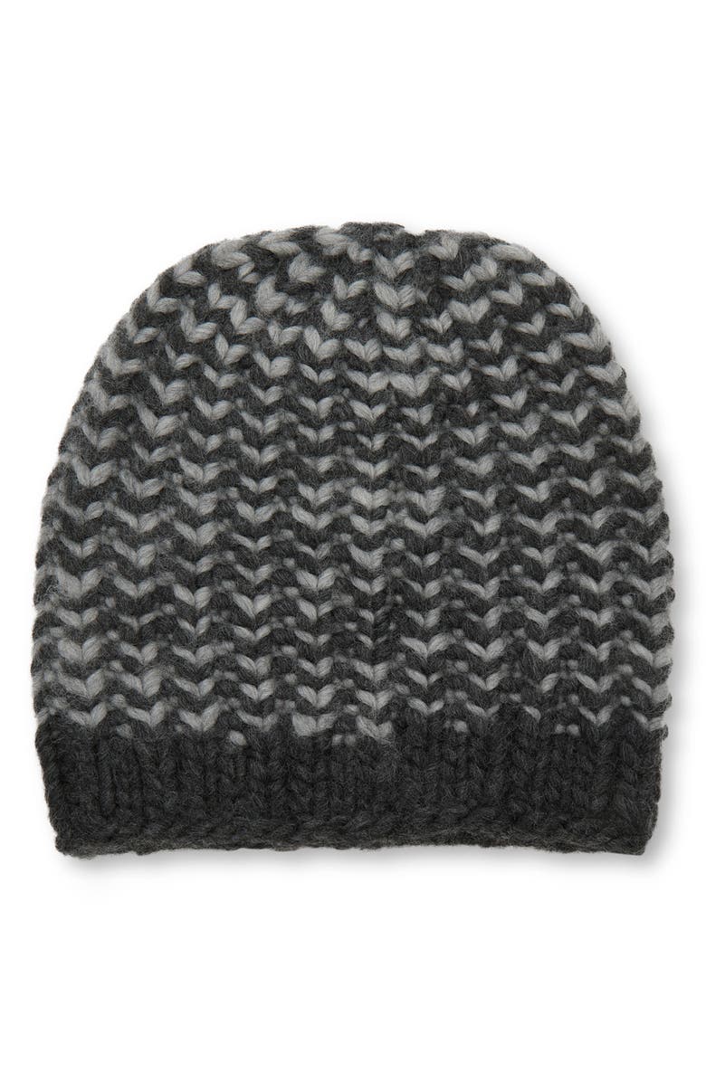 Lele Sadoughi NYC Knit Beanie, Alternate, color, Slate Melange