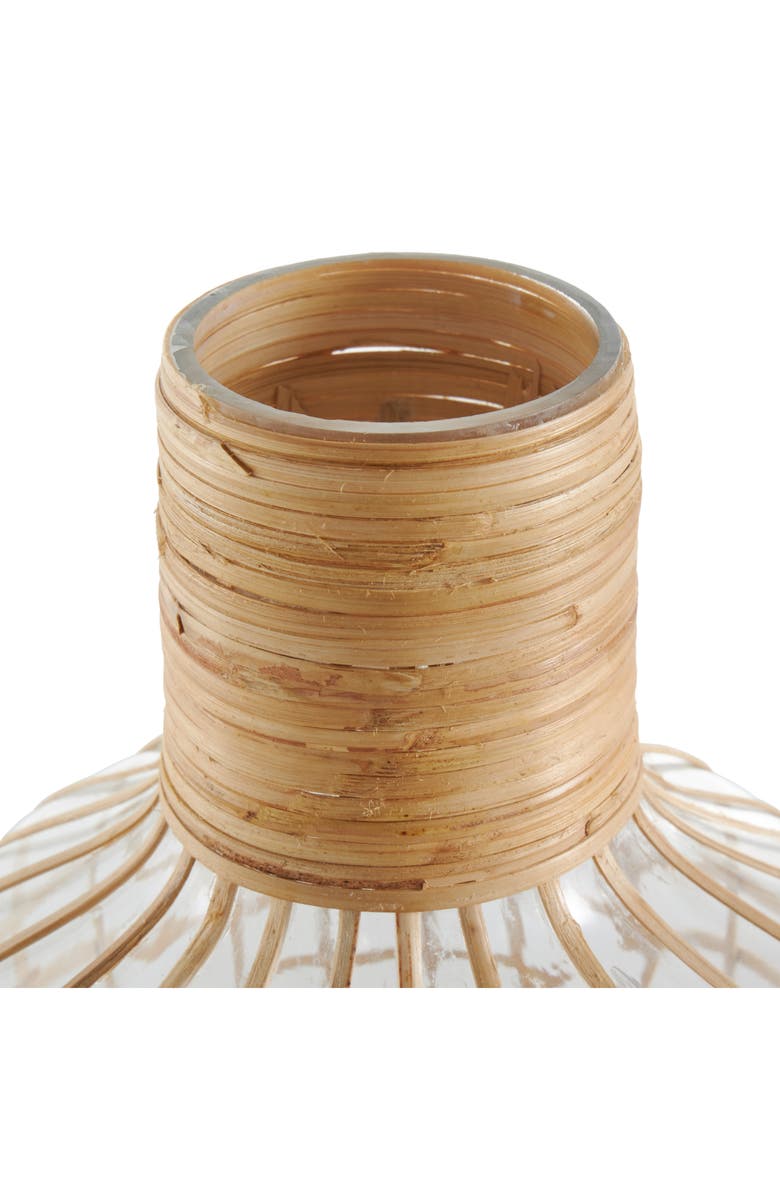 GINGER BIRCH STUDIO Set Of 2 Glass Vases, Alternate, color, Clear