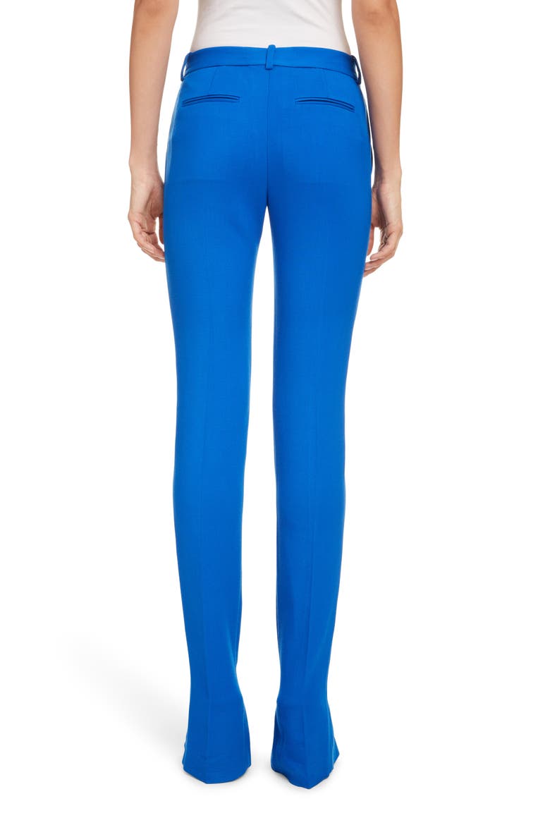 Split Cuff Skinny Pants, Alternate, color, COBALT
