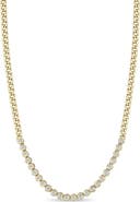 Zoë Chicco Diamond Bezel Tennis Necklace