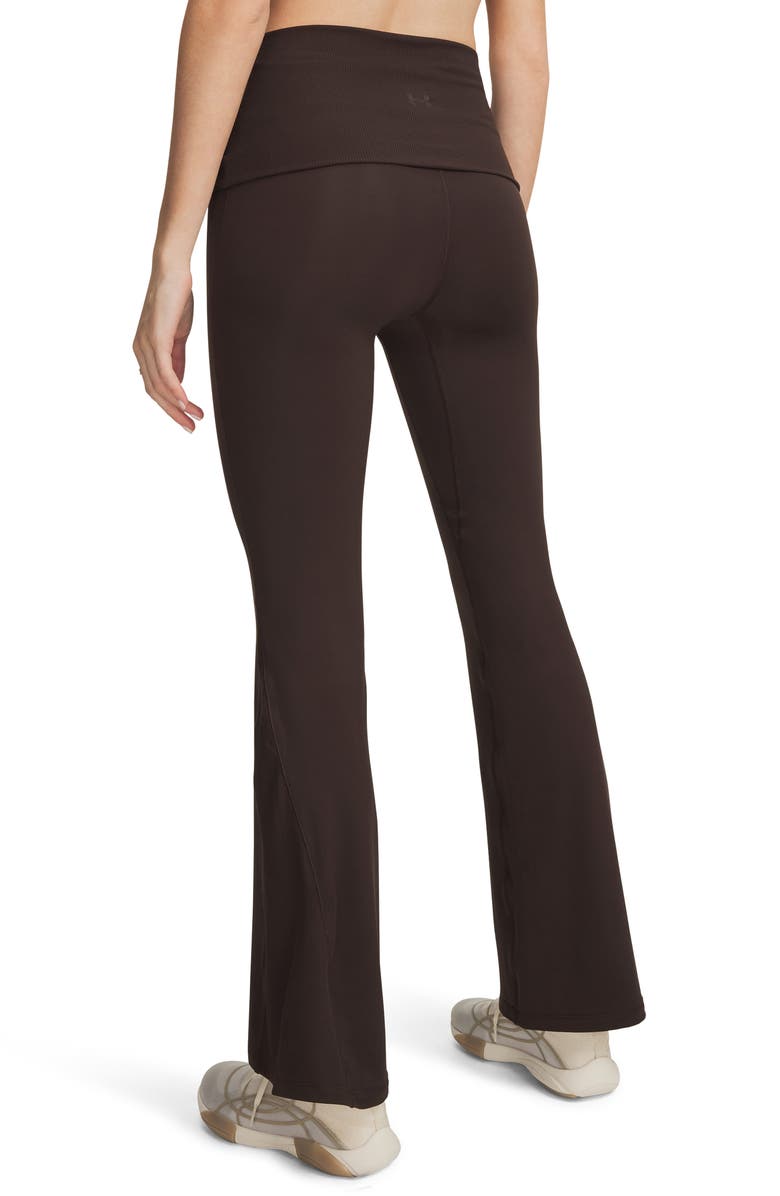 Under Armour Meridian Performance Rib Foldover Flare Pants, Alternate, color, 