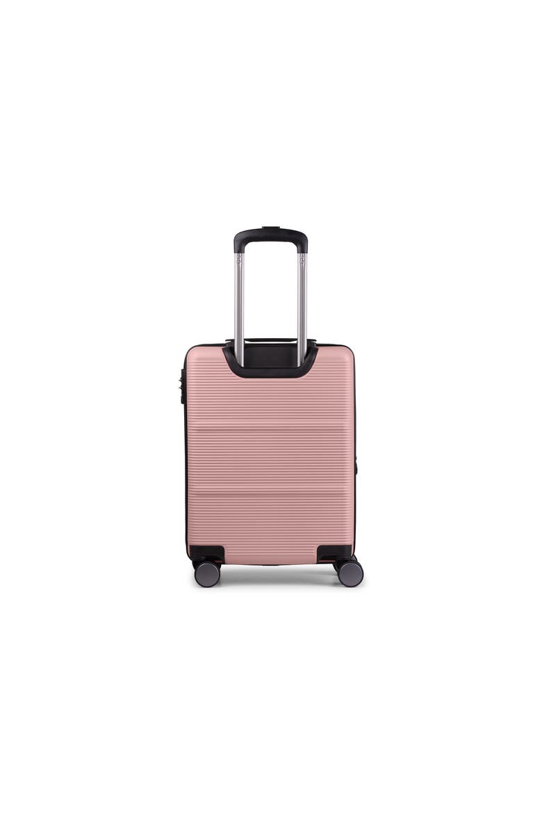 Brussels Hardside Carry-on Luggage with Expansion, Alternate, color, Pink