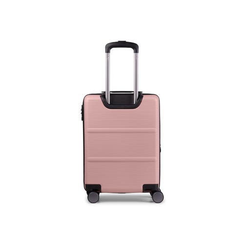 Bugatti Brussels 3 Piece Hardside Luggage Set With Expansion In Purple