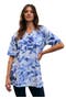  Indigo Abstract Tie Dye