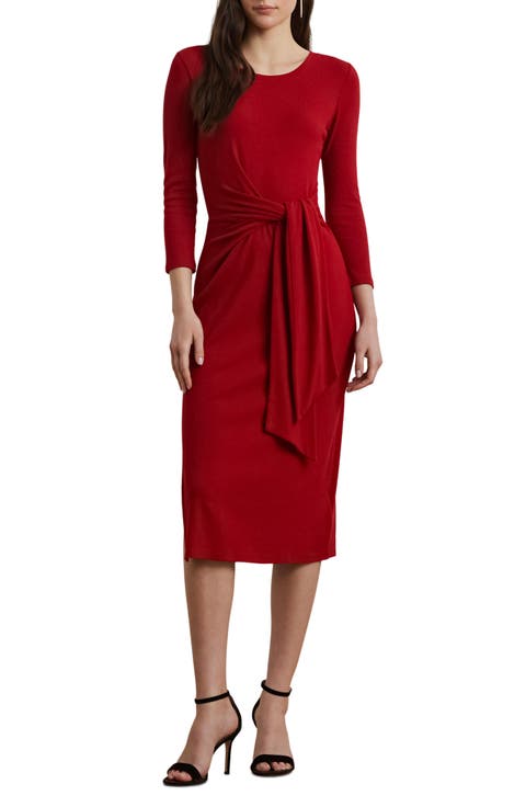 Women's Lauren Ralph Lauren Midi Dresses | Nordstrom