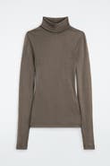 COS Merino Wool Turtleneck Top