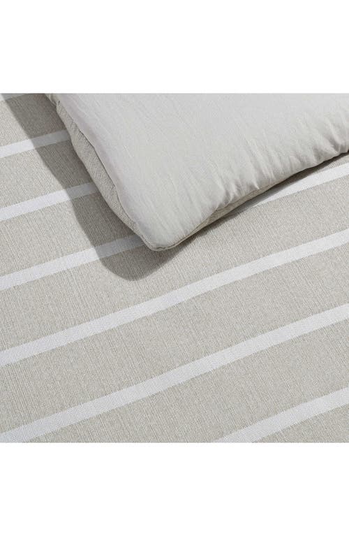 Nautica Hadley Stripe Comforter Set In Sea Wheat