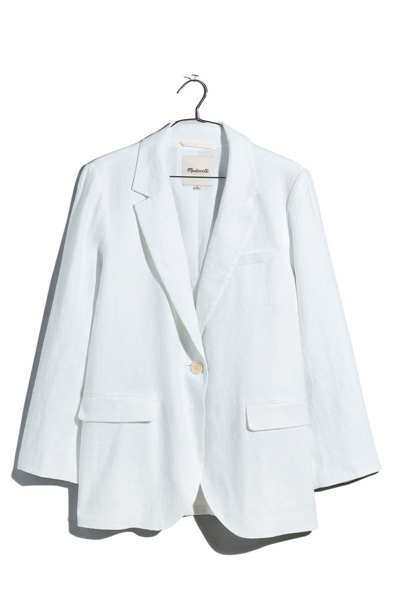 Madewell The Larsen Linen Blazer, Alternate, color, 