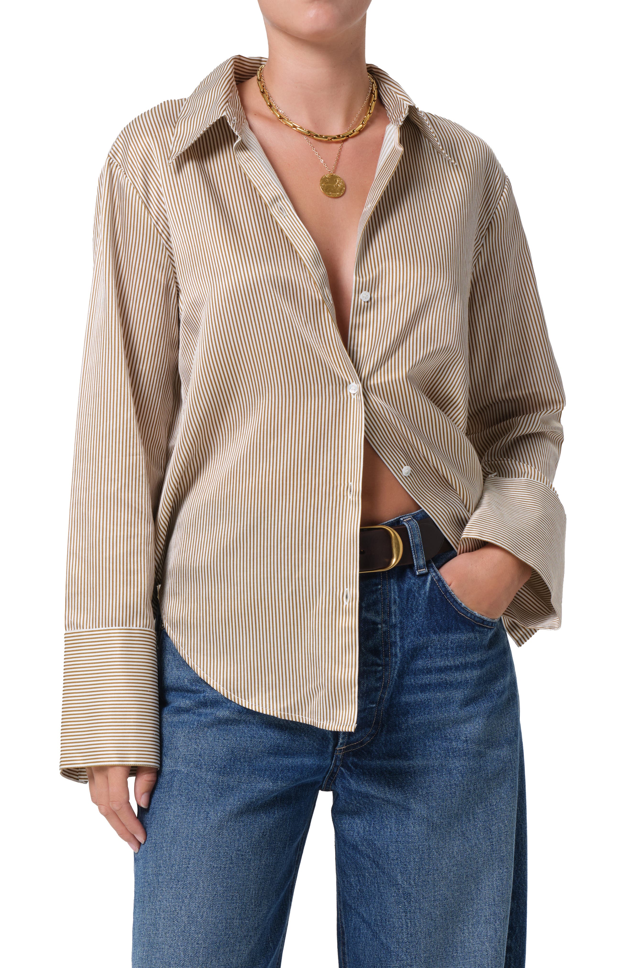 BRONZE STRPE KHAKI