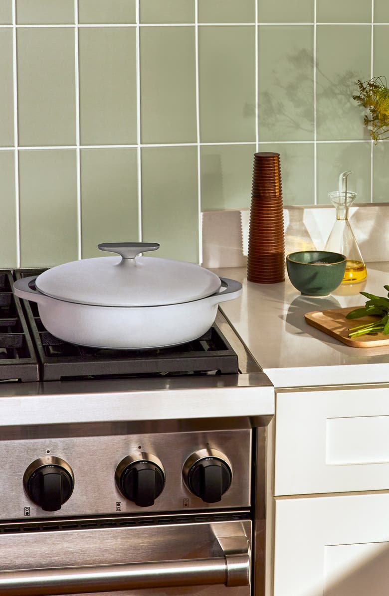 CARAWAY 3.5-Quart Braiser with Domed Lid, Alternate, color, Gray