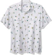 Tommy Bahama Coastal Ease Petite Tropics IslandZone® Short Sleeve Button-Up Shirt