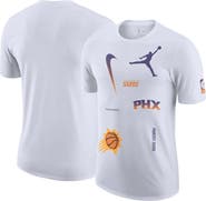 Jordan Brand Men's Jordan Brand White Phoenix Suns Courtside Statement Edition Max90 T-Shirt