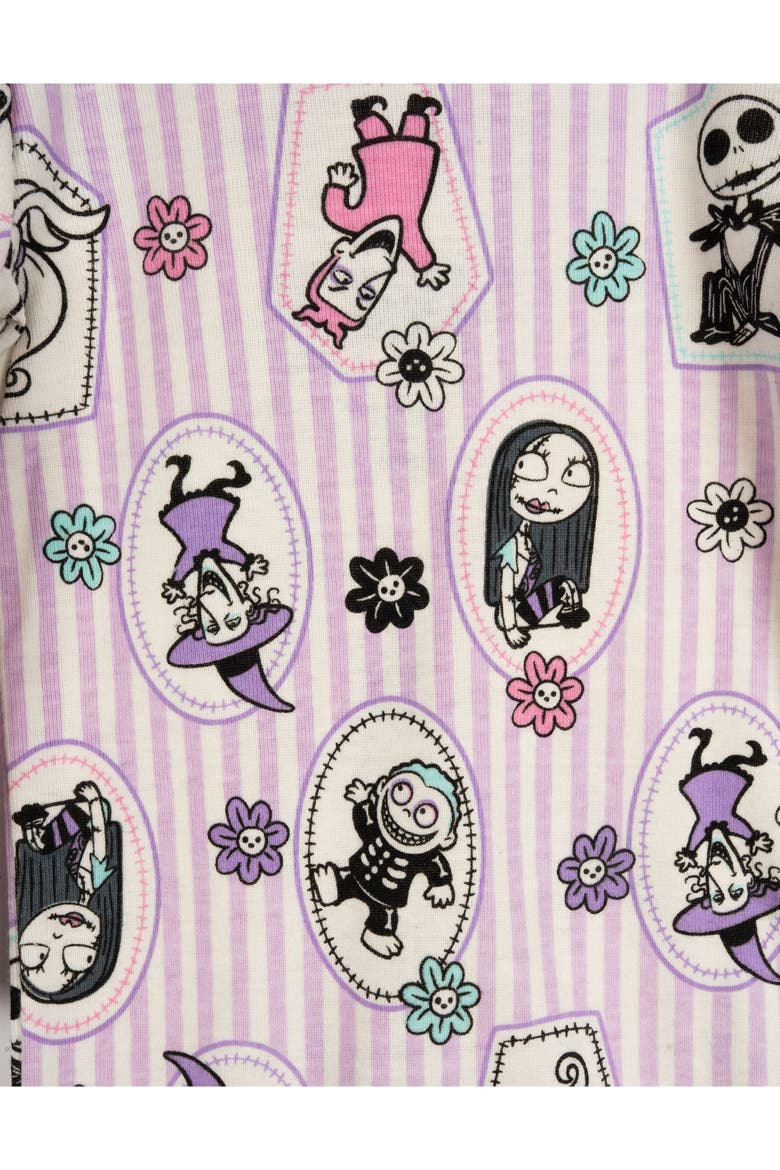Nightmare Before Christmas 2-Pack Footed Sleep N' Play, Alternate, color, Jack Sally Purple
