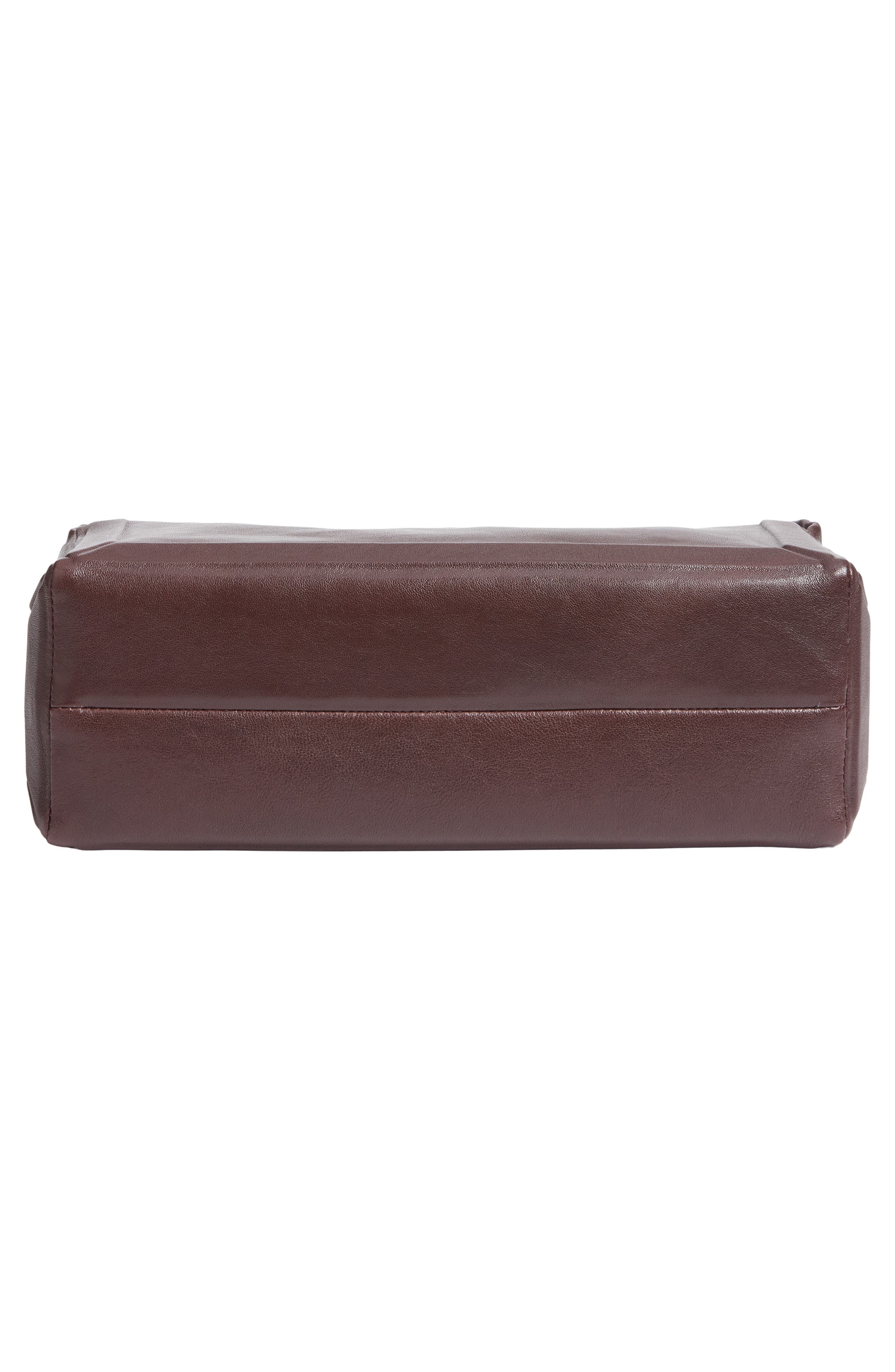 Medium East/West Box Bag, Alternate, color, BORDEAUX