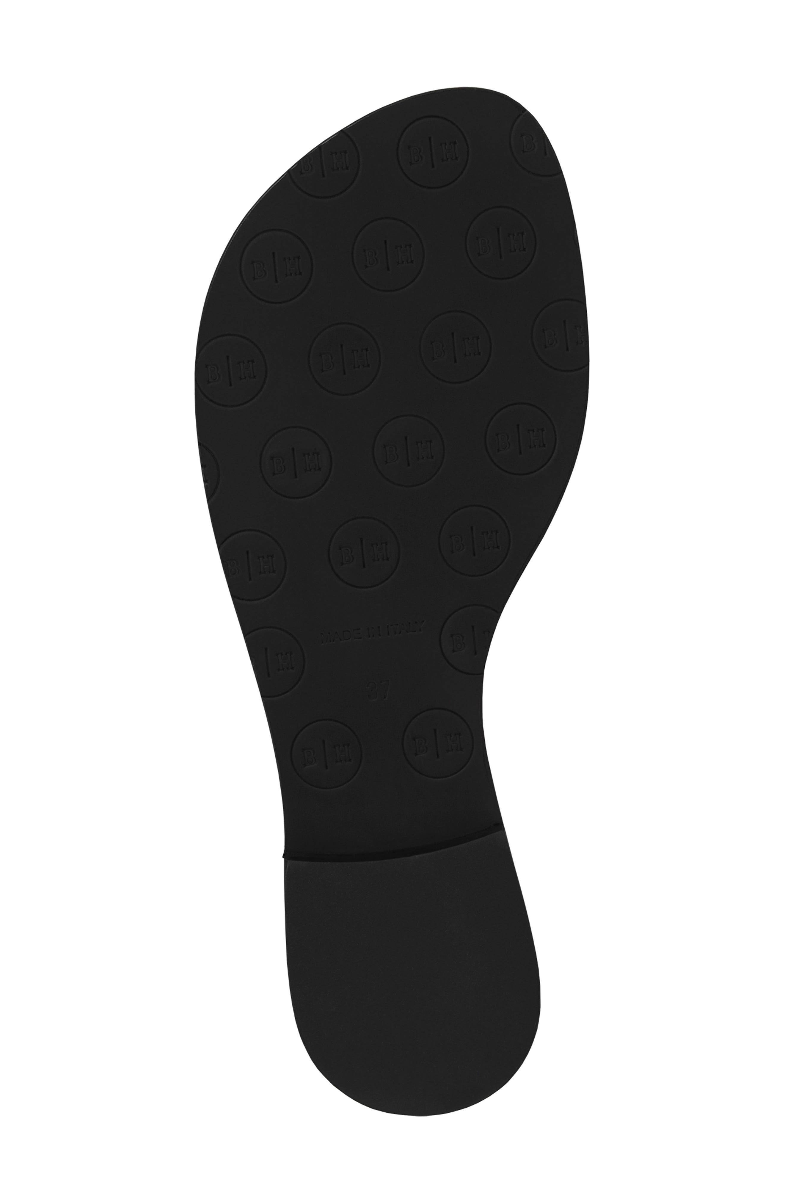 Italian Leather Handmade Flip Flop, Alternate, color, LILY PAD