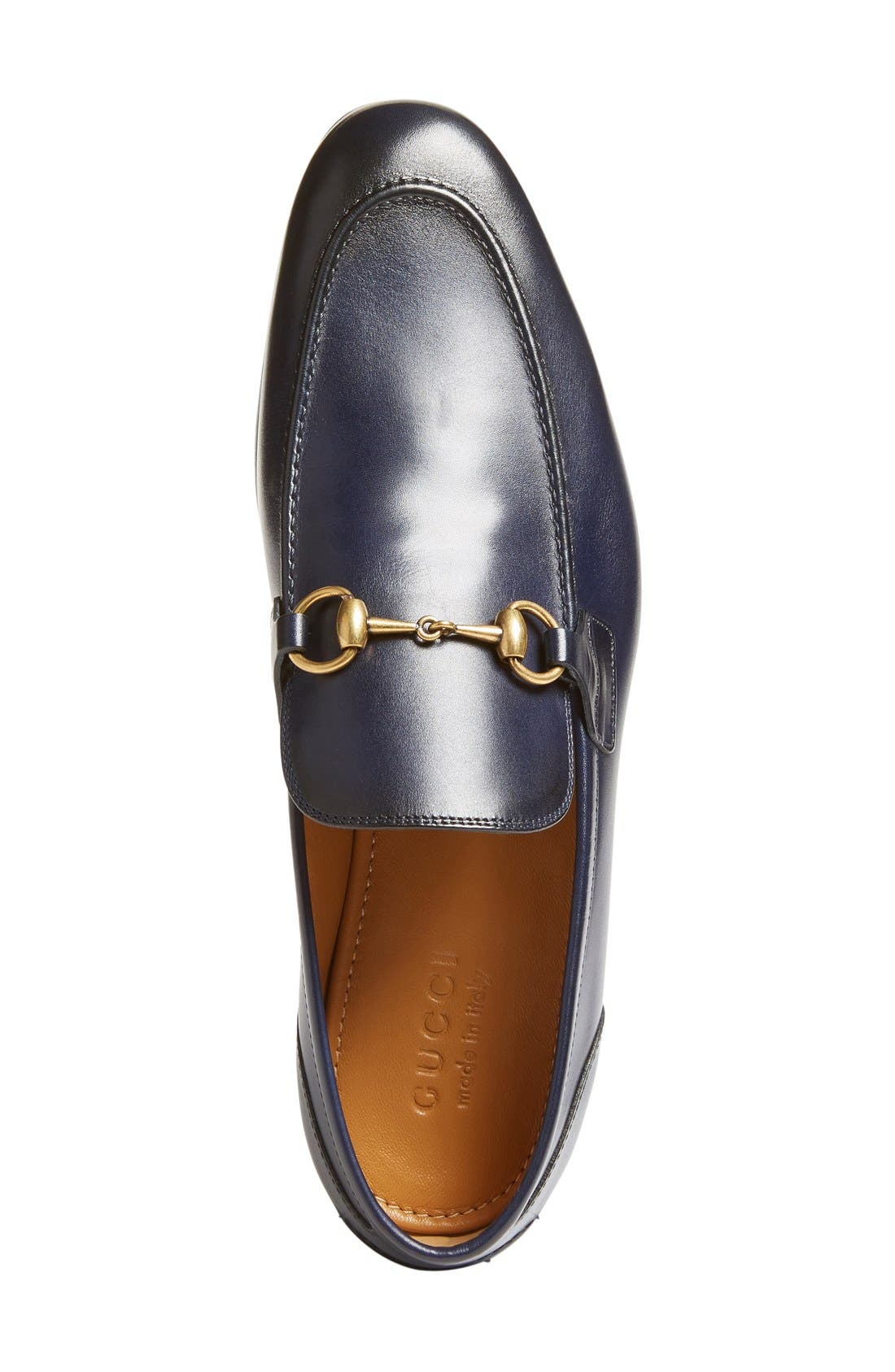 Мужские туфли Gucci Jordaan Horsebit Loafer — фото 6